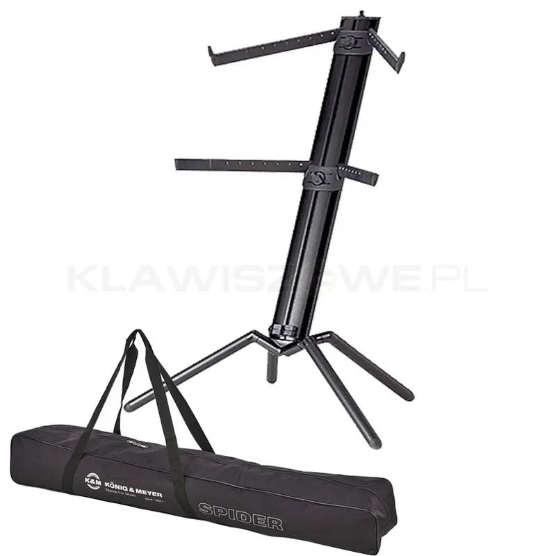 Nie przegap K&M 18860 Spider Pro BLACK / CZARNY + torba
