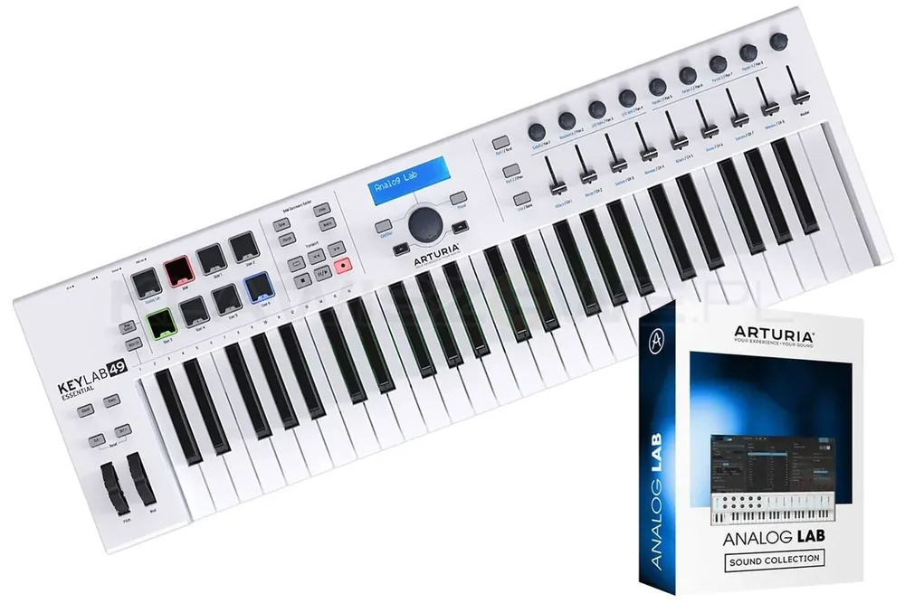 Arturia KeyLab 49 Essential WH Popularny