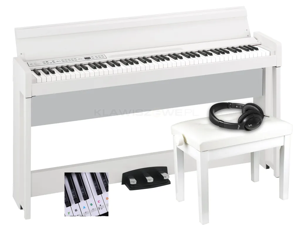 KORG C1 Air WH białe + ŁAWKA Tylko do końca tygodnia