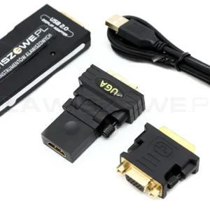 Bezpieczna płatność Adapter video USB - HDMI VGA do Yamaha GENOS, PSR SX900, PSR-SX920