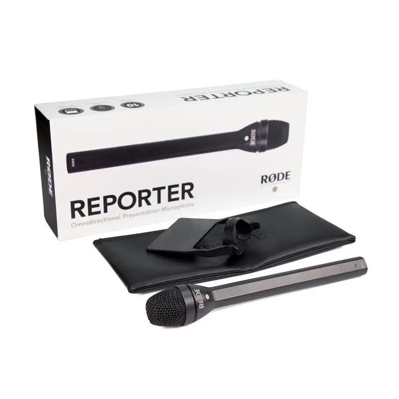 Wysoka jakość Rode Reporter Mikrofon Reporterski z nakładką