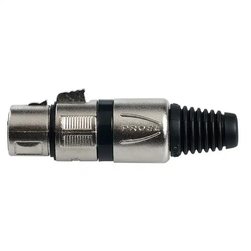 Nowość Proel XLR3FVPROBK wtyk XLR 3-pin żeński