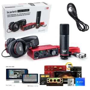 Focusrite Scarlett Solo STUDIO 3rd Gen SŁUCHAWKI MIKROFON Oferta