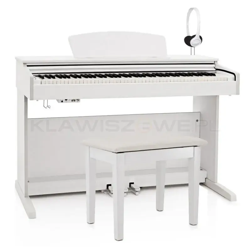 DYNATONE SLP-175 WH białe pianino cyfrowe + ŁAWKA SŁUCHAWKI Zniżka