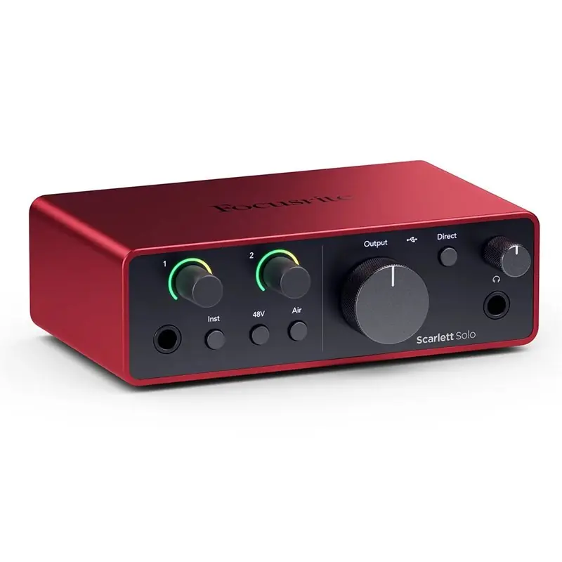 Bestseller Focusrite Scarlett Solo 4th Gen