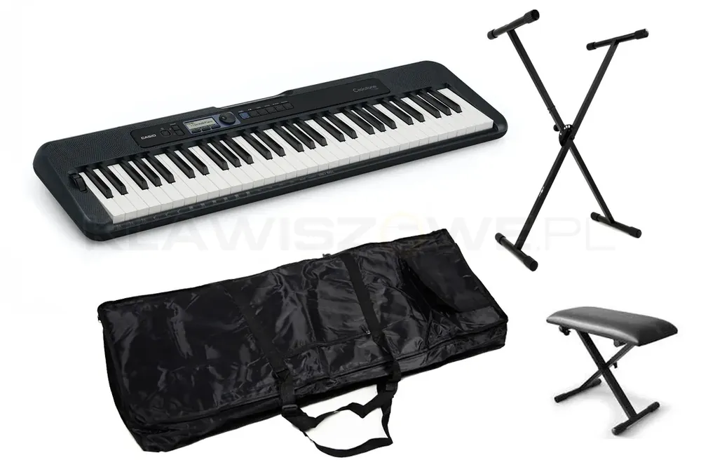 CASIO CT-S300 bk (czarny) zestaw złoty Kup teraz