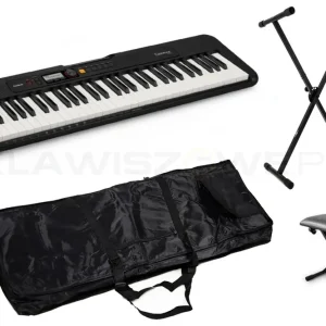 Obniżka ceny CASIO CT-S200 bk (czarny) zestaw złoty
