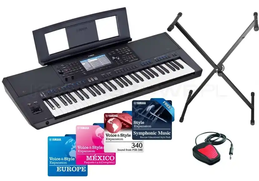 Ekspresowa dostawa YAMAHA PSR-SX700 + STATYW i PEDAŁ