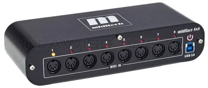 Cena promocyjna MIDITECH MIDIFACE 8×8 – Interfejs MIDI/USB