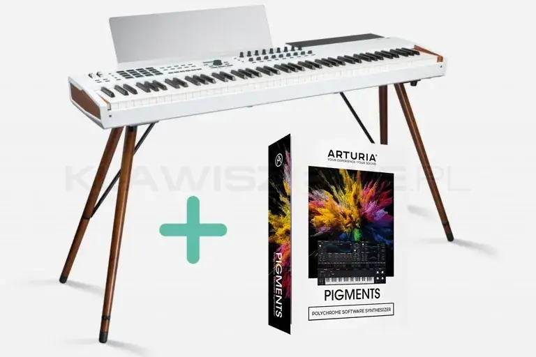 Sprawdź teraz Arturia Power Trio Bundle – zestaw KeyLab 88 MkII + stylowy stand + PIGMENTS