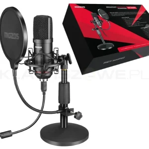 Wyprzedaż ZESTAW DO NAGRYWANIA MOZOS MKIT-900 PRO MIKROFON USB