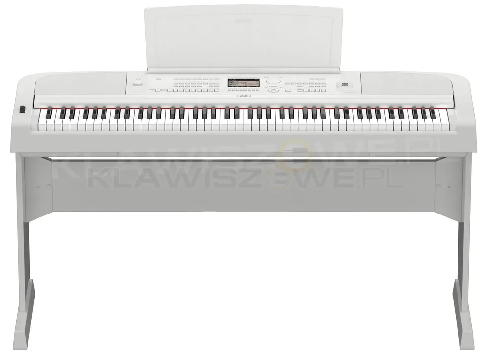 YAMAHA DGX-670 biała + STATYW Wysoka jakość
