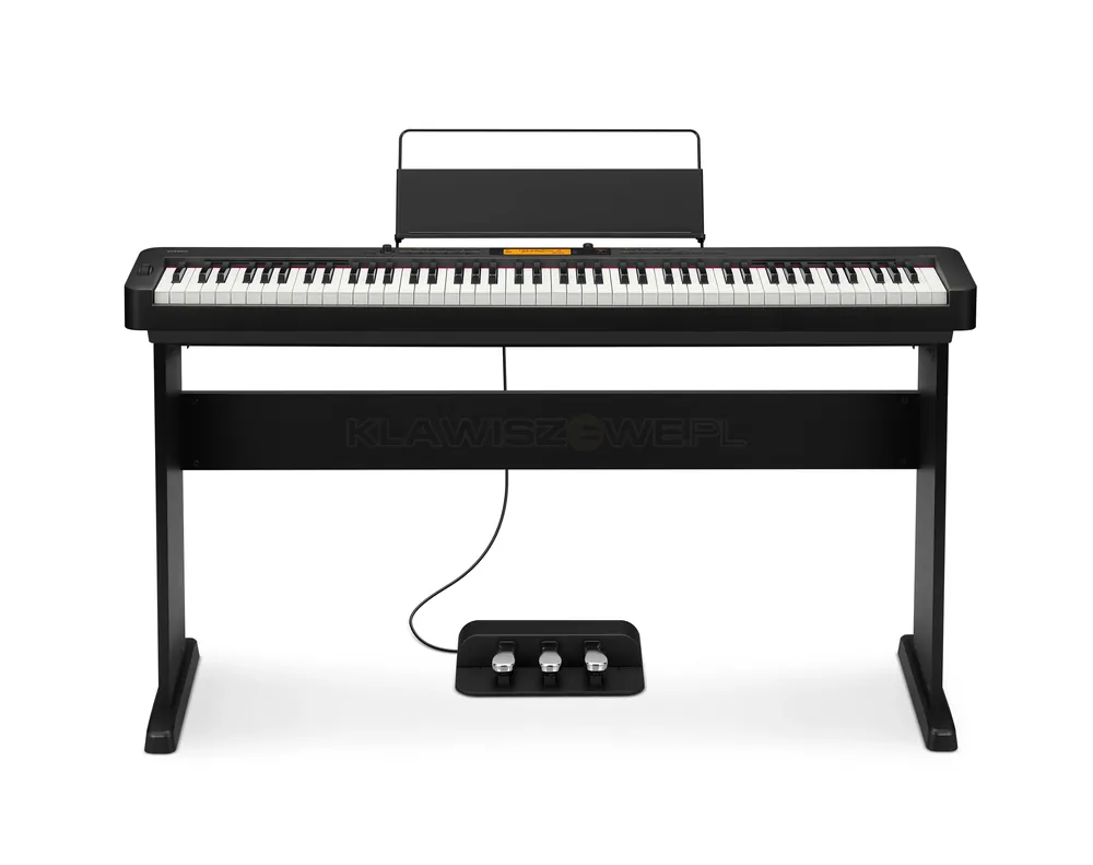 Szybka dostawa CASIO CDP-S350 BK - czarne + STATYW CS-46 + PEDAŁY SP-34
