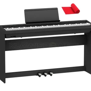 Bezpieczna płatność ROLAND FP-30X czarne + STATYW I LISTWA PEDAŁOWA