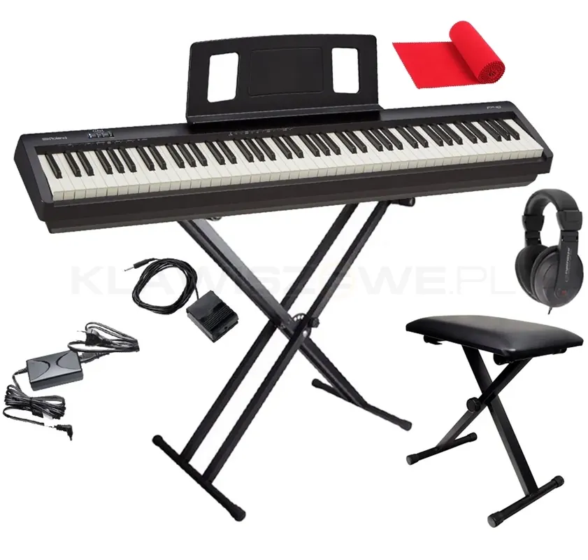 ROLAND FP-10 Pianino cyfrowe + STATYW X + ŁAWKA + SŁUCHAWKI Tylko do końca tygodnia