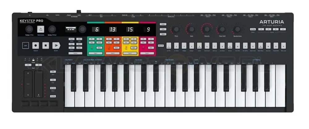 Arturia KEYSTEP PRO Black Edition + 14 kabli CV Szybka dostawa