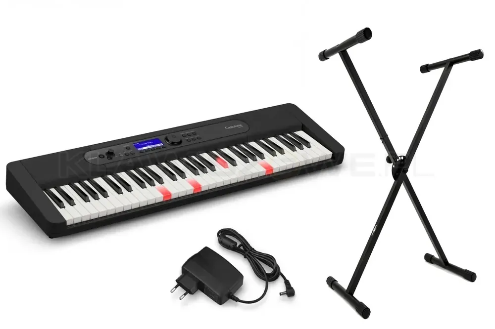 Nie przegap CASIO LK-S450 (LKS450) Zestaw Brązowy