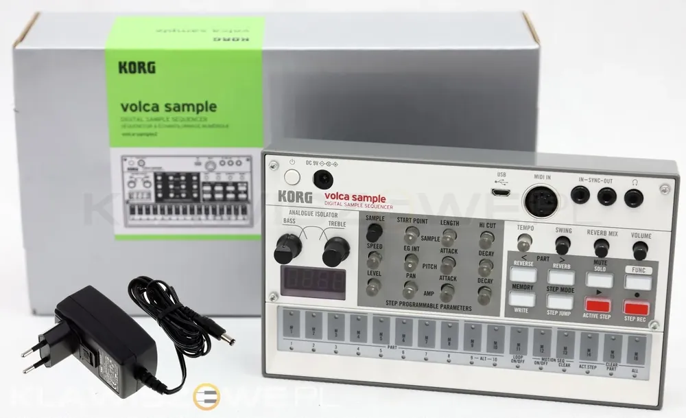 KORG VOLCA SAMPLE 2 + zasilacz Popularny