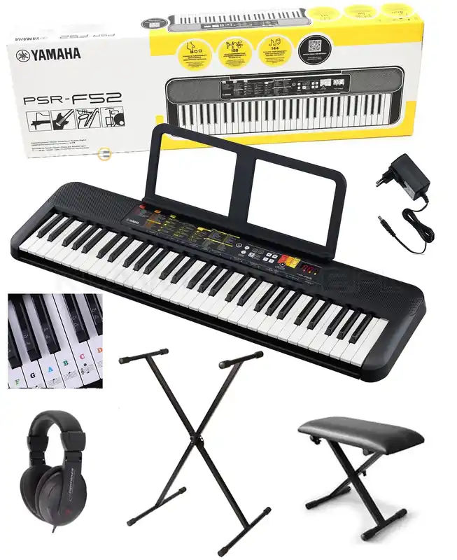 Wyprzedaż YAMAHA PSR F52 - zestaw MAX