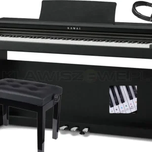 Najlepsza cena KAWAI KDP 120 Czarny + ŁAWA