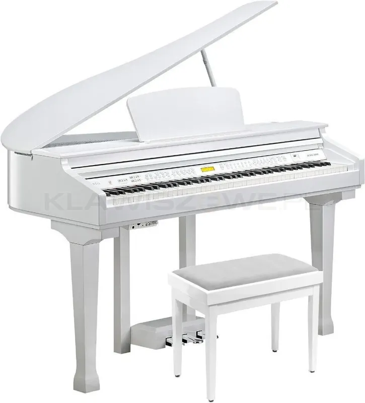 Dodaj do koszyka KURZWEIL KAG-100 / biały połysk / WH + ŁAWA