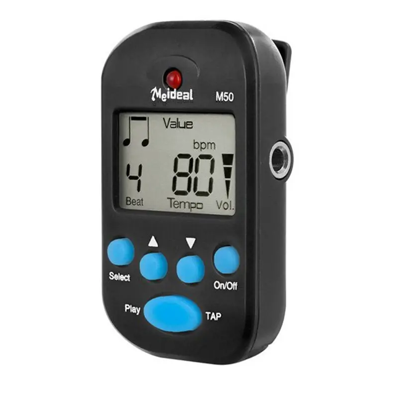 Nie przegap Meideal M50 Black Metronom elektroniczny