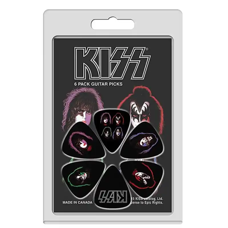 Perri‘s KISS1 Kiss Zestaw Kostek 6szt Wysoka jakość