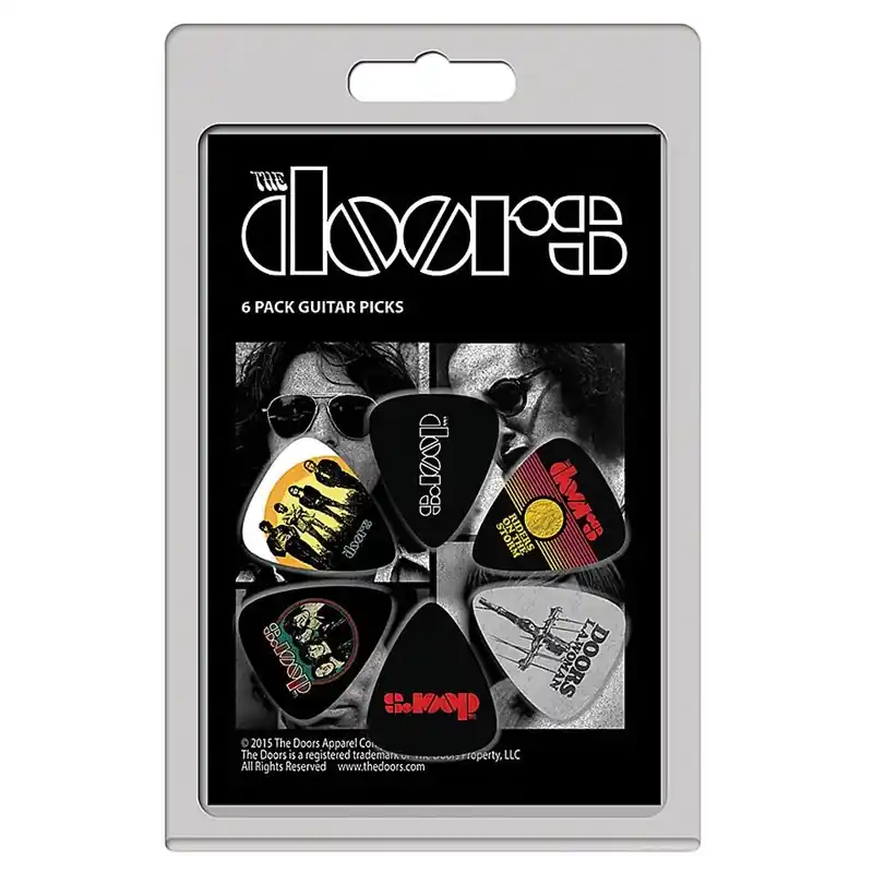 Perri‘s TD1 The Doors Zestaw Kostek 6szt Wysoka jakość