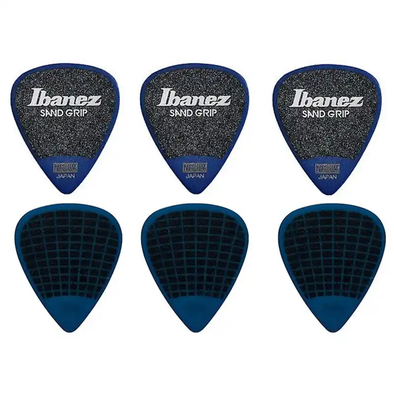 Ibanez PPA14MSG-DB Zestaw 6 kostek do gitary Sand Grip Ostatnie sztuki