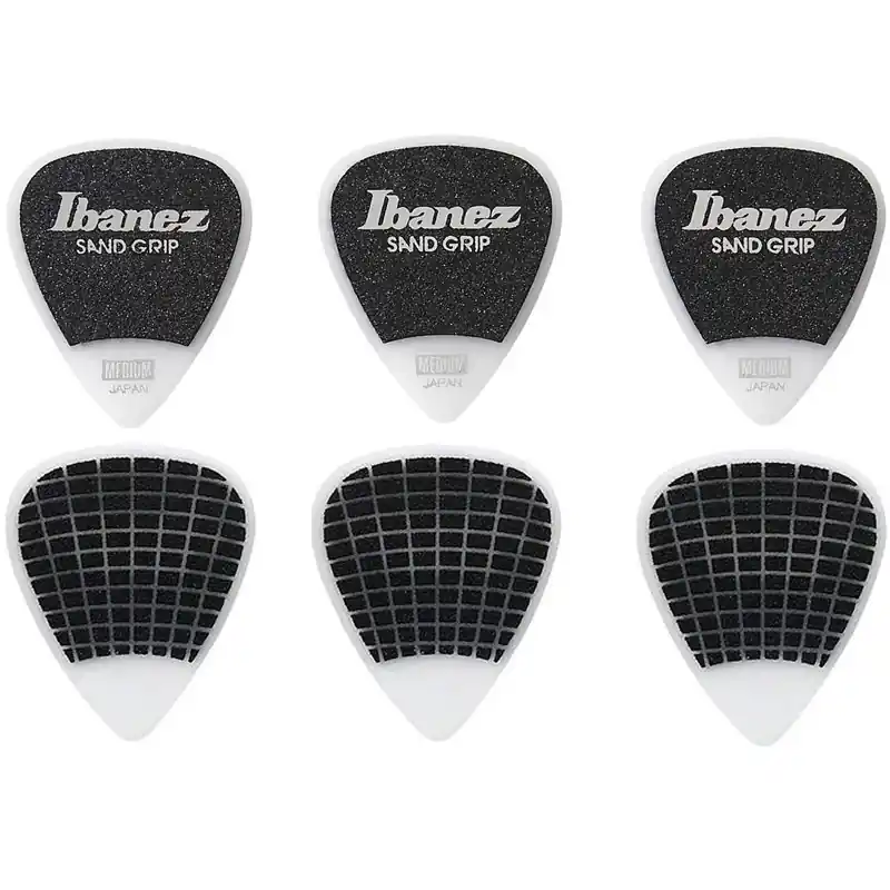 Ibanez PPA14MSG-WH Zestaw 6 kostek do gitary Sand Grip Cena promocyjna