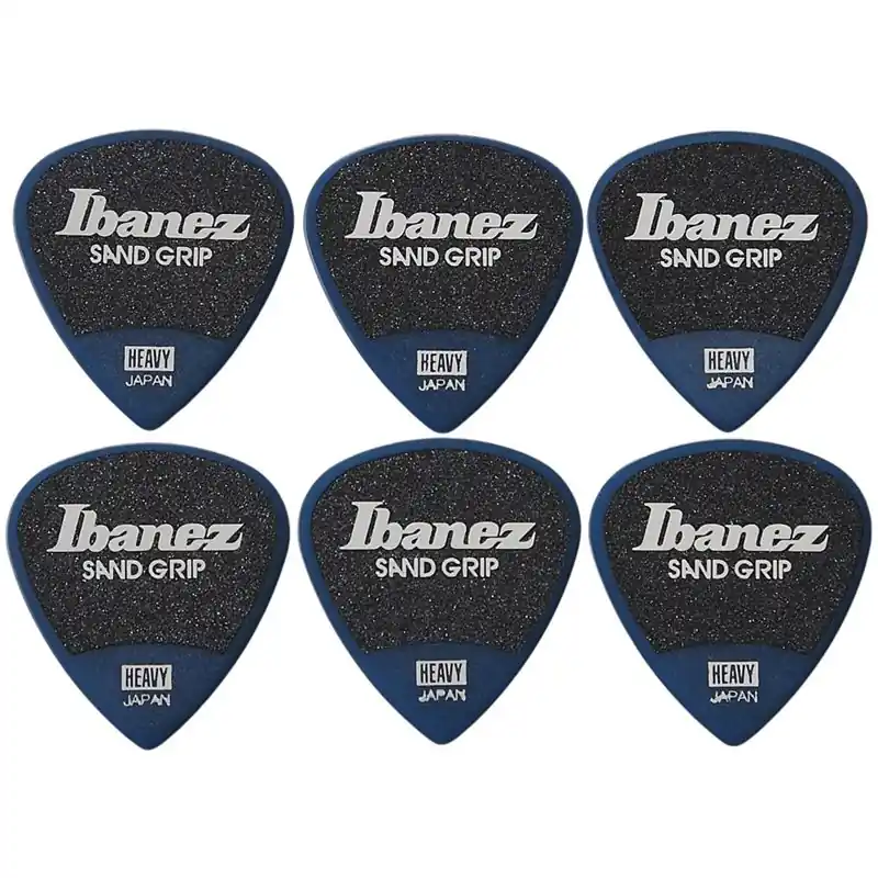 Ibanez PPA16HSG-DB Zestaw 6 kostek do gitary Sand Grip Bezpieczna płatność