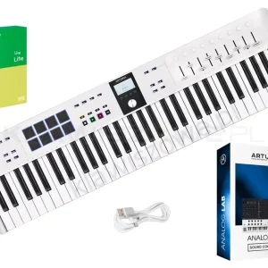 Sprawdź teraz Arturia KeyLab Essential 61 mk3 White