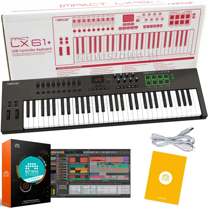 Kup teraz Nektar Impact LX61+ klawiatura sterująca MIDI