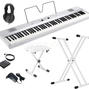 KORG LIANO Pearl White / Biały + STATYW ŁAWKA Kup online