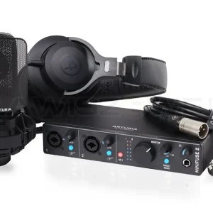 ARTURIA MiniFuse Recording Pack (bk - czarny) - zestaw do nagrywania Do wyczerpania zapasów