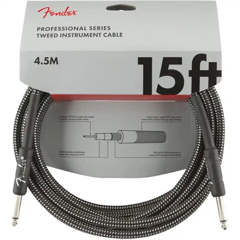 Cena promocyjna Fender Professional Cable 4,5m Gray TWD