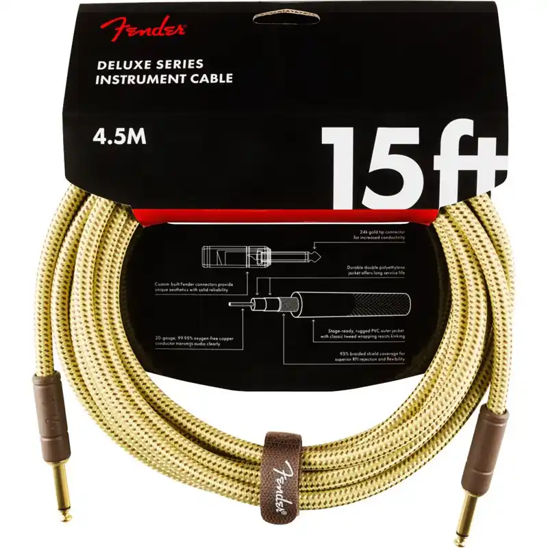 Cena promocyjna Fender Deluxe Cable Tweed 4,5m