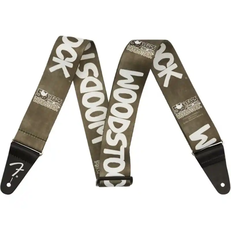 Fender 2" Woodstock Strap Black Pas gitarowy Promocja