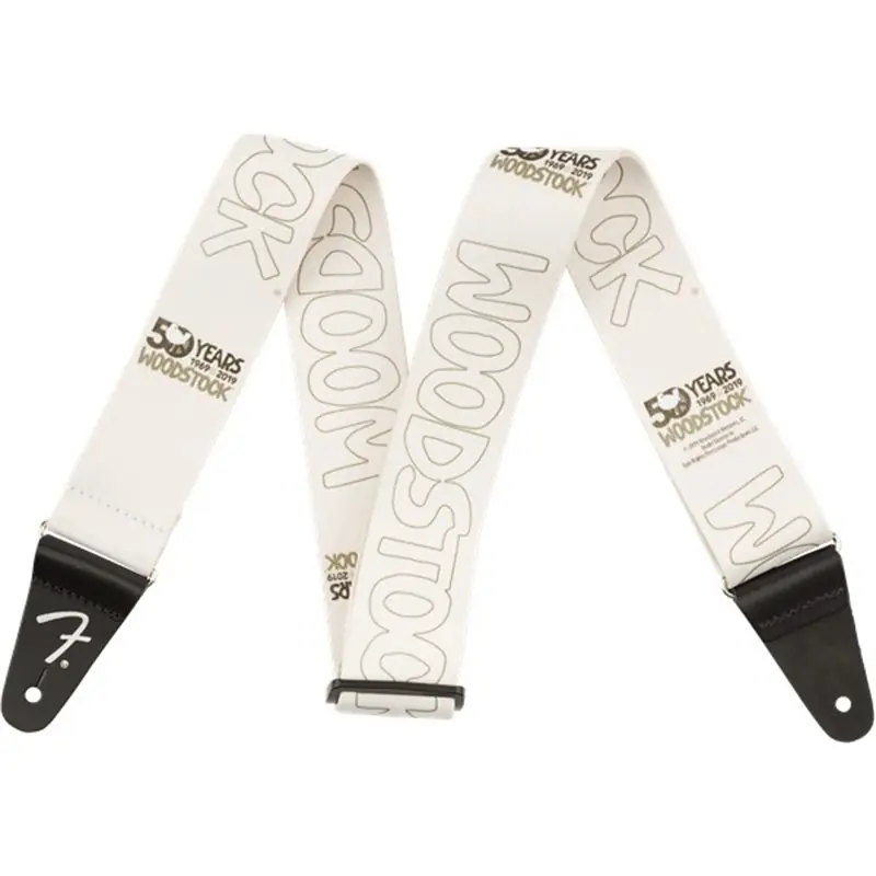 Fender 2" Woodstock Strap White Pas gitarowy Wybór klientów
