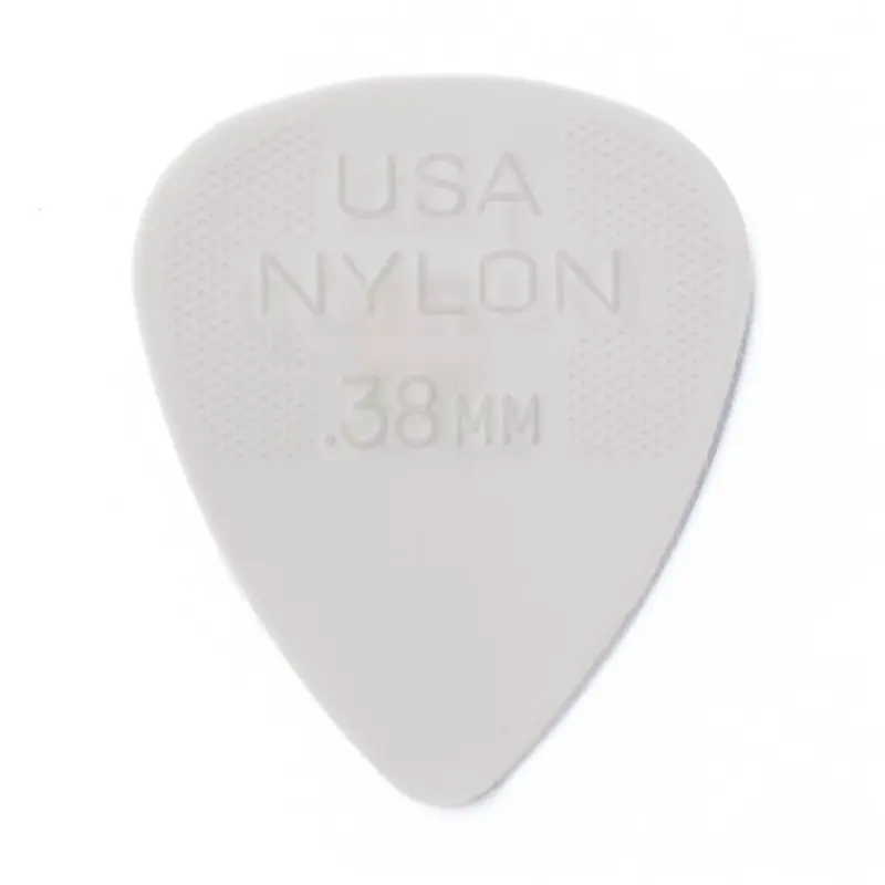 Szybka dostawa Dunlop Nylon Standard kostka gitarowa 0.38mm