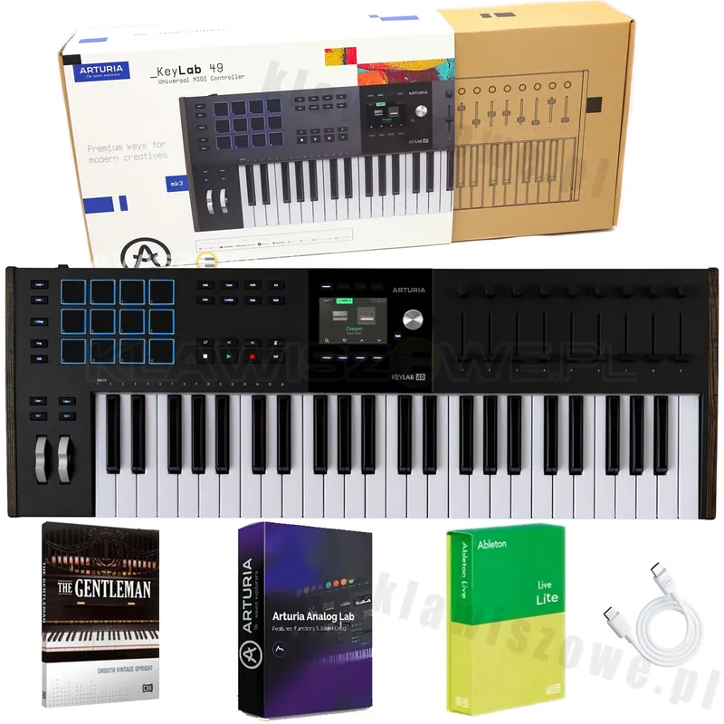 Ostatnia szansa ARTURIA KeyLab 49 mk3 Black
