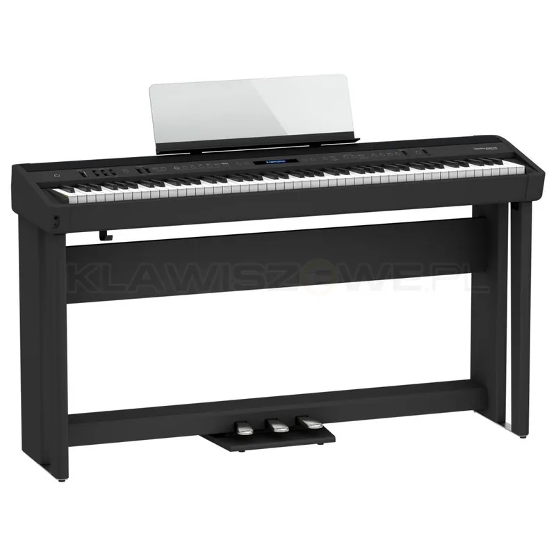 Cena promocyjna ROLAND FP-90X czarne ZESTAW STATYW + PEDAŁY