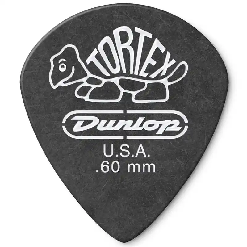 Do wyczerpania zapasów Dunlop 482R Tortex Pitch Black Jazz kostka gitarowa 0.60mm