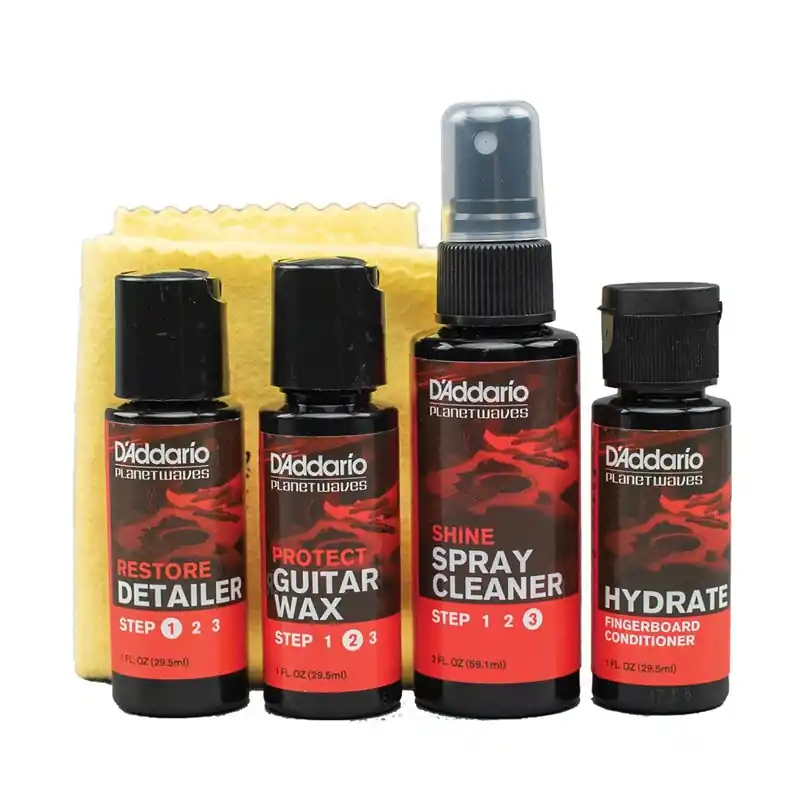 Do wyczerpania zapasów D‘Addario PW-GCB-01 Instrument Care Essentials Zestaw do gitary