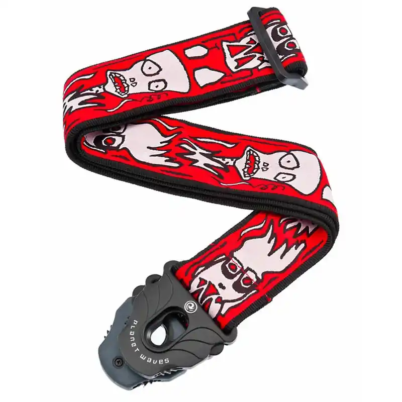 Wyprzedaż D‘Addario 50PLJS02 Joe Satriani Planet Lock Guitar Strap, Up in Flames