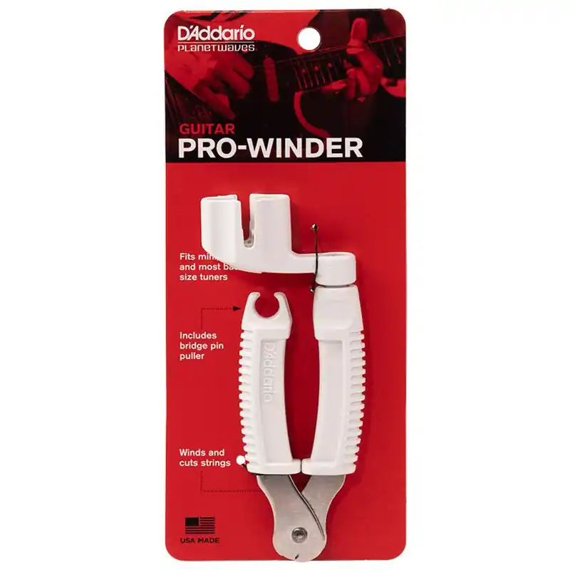 D‘Addario DP0002W Pro Winder White Korbka do strun Oferta limitowana