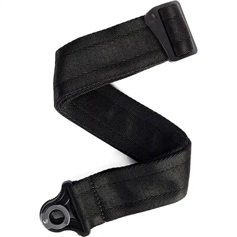 Dodaj do koszyka D‘Addario 50BAL00 Auto Lock Guitar Strap, Black Pas Gitarowy z blokadą