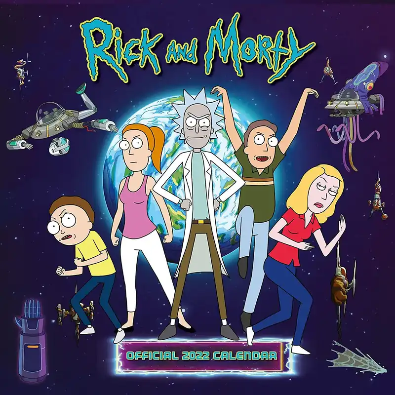 Bestseller kalendarz RICK & MORTY 2022