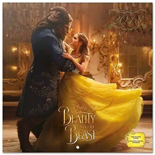 kalendarz BEAUTY AND THE BEAST 2018 Bestseller