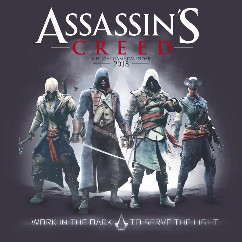 kalendarz ASSASSINS CREED 2018 Cena promocyjna